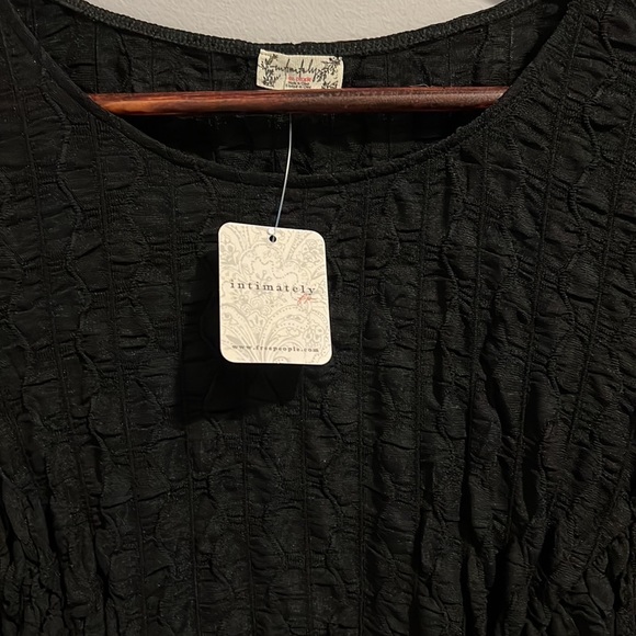 NWTS FREE PEOPLE BLACK BODYSUIT (L) - Picture 6 of 16